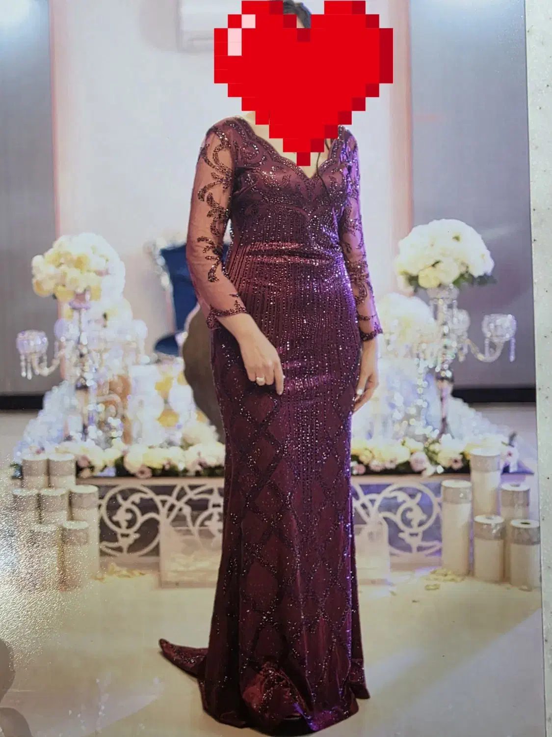 لباس مجلسی بلند بازدید و چت، لطفا فقط خانم|لباس|خمینی‌شهر, |دیوار