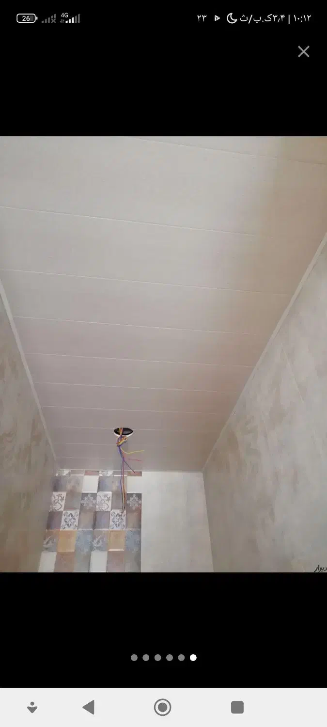 نصاب ونصب سقف کاذب تایل ودامپا|خدمات پیشه و مهارت|شیراز, ترمینال باربری|دیوار