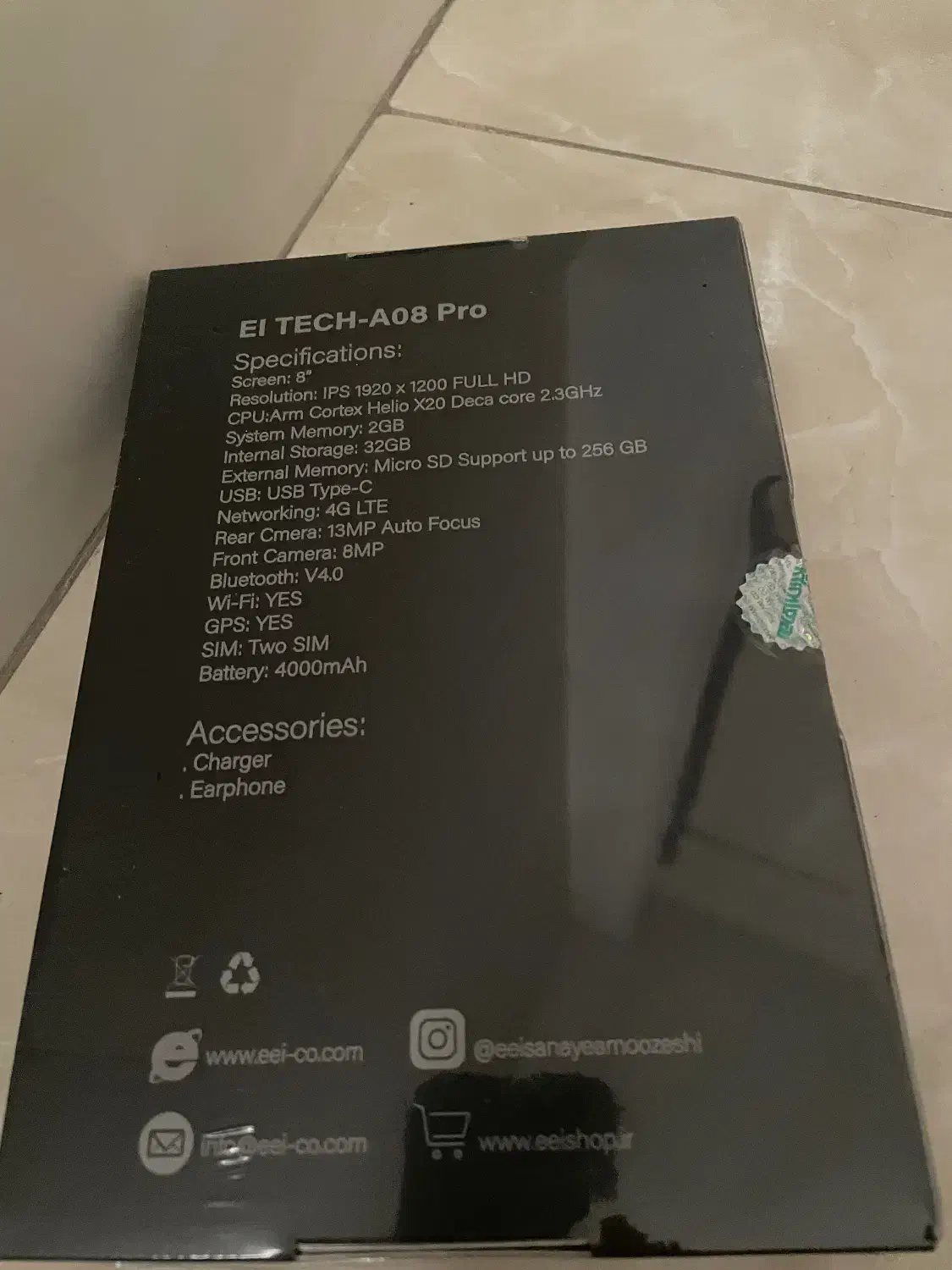 تبلت نو a08 pro|تبلت|سمنان, |دیوار