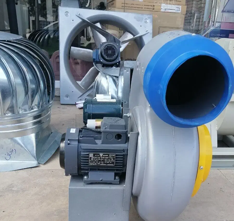 هواکش PVC حلزونی ضد اسید|پنکه و تصفیه‌کنندهٔ هوا|زنجان, |دیوار