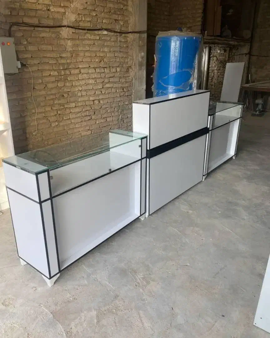 پیشخوان ویترین دکور قفسه بندی میزکار اسنداجیلیMdf|فروشگاه و مغازه|تهران, حسن‌آباد|دیوار