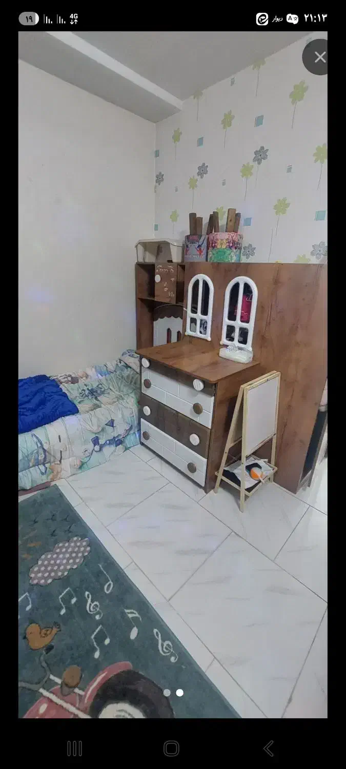 تخت دو طبقه|تخت و سرویس خواب|ورامین, ورامین|دیوار