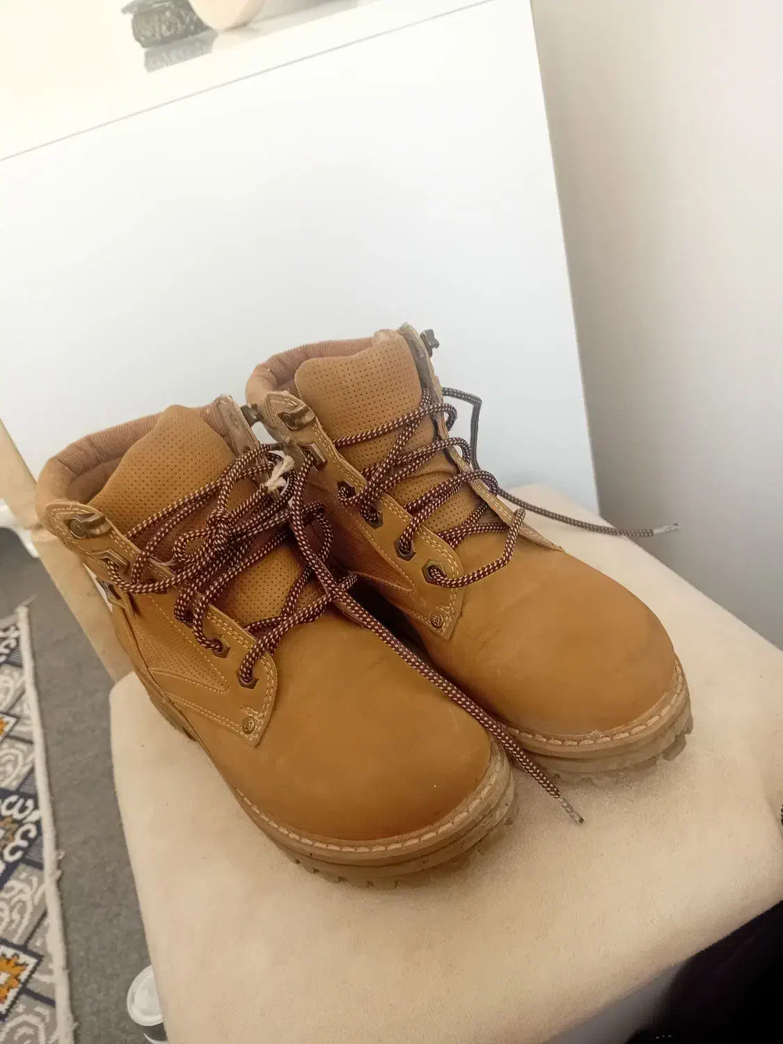 پوتین سایز ۳۷|کیف، کفش، کمربند|اهر, |دیوار