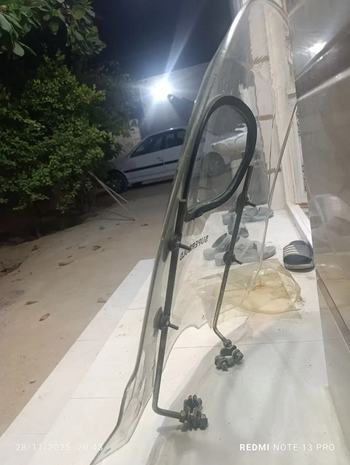 فروش طلق جلو موتور|قطعات یدکی و لوازم جانبی|قشم, |دیوار