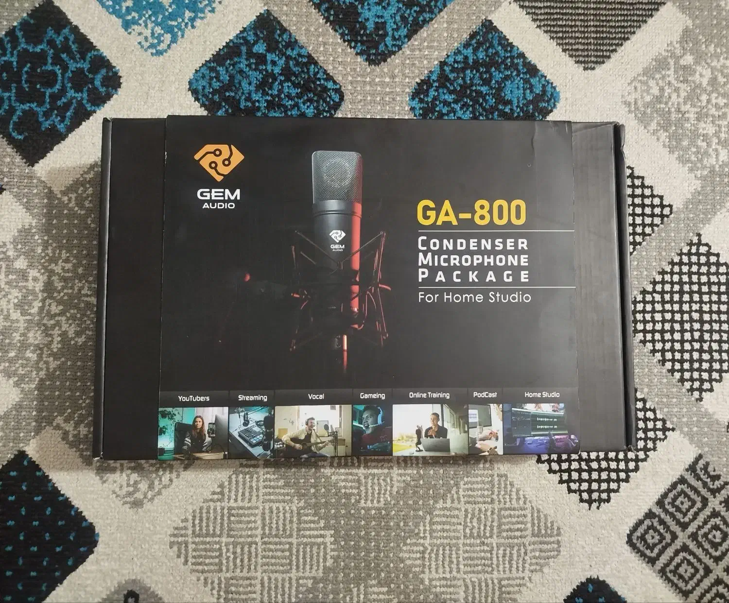 پکیج استودیویی خانگی «GA 800» کارت صدا «v8Plus»|آلات موسیقی|شاهدشهر, |دیوار