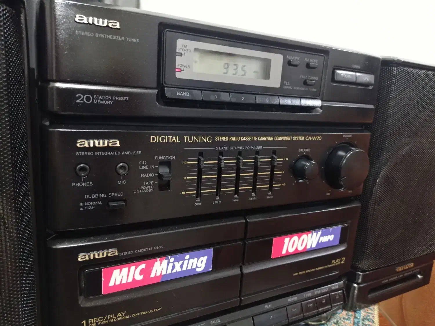 رادیو ضبط آیوا قدیمی|سیستم صوتی خانگی|ایلام, |دیوار