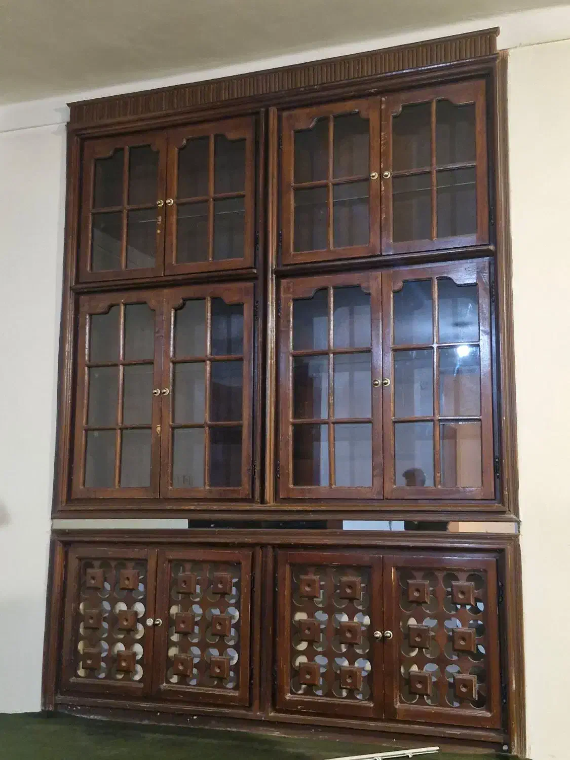 کمد قدیمی پینترستی|بوفه، ویترین، کنسول|ارومیه, |دیوار