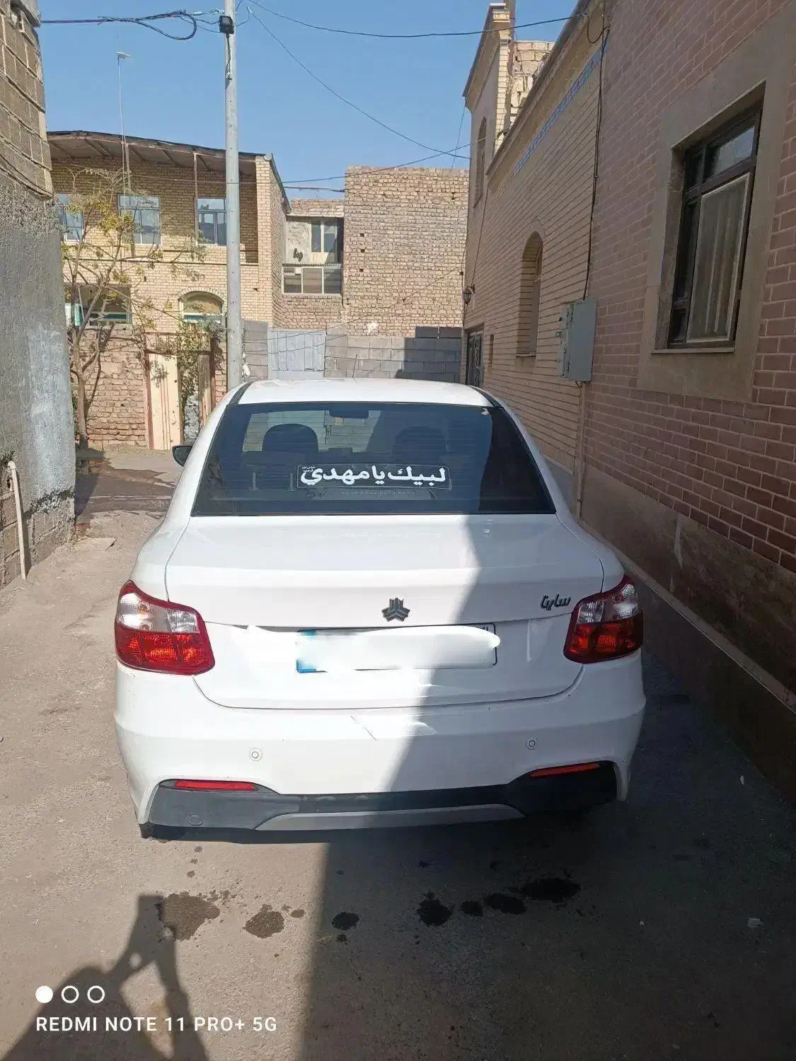 ساینا1401s بی رنگ|خودرو سواری و وانت|قم, زاویه|دیوار