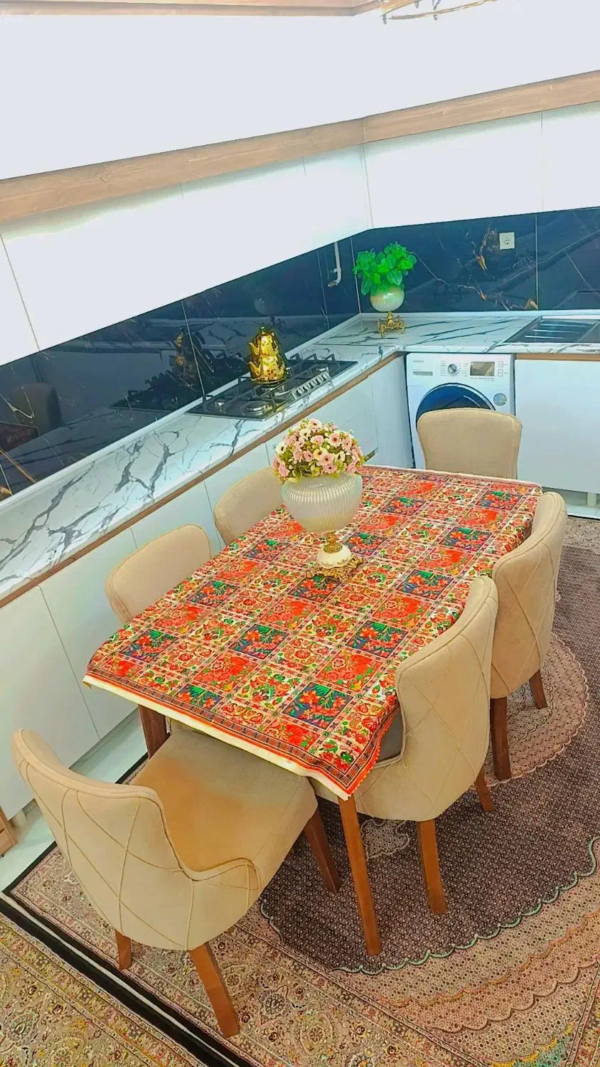 میز غذاخوری 6نفره|میز و صندلی غذاخوری|نقده, |دیوار