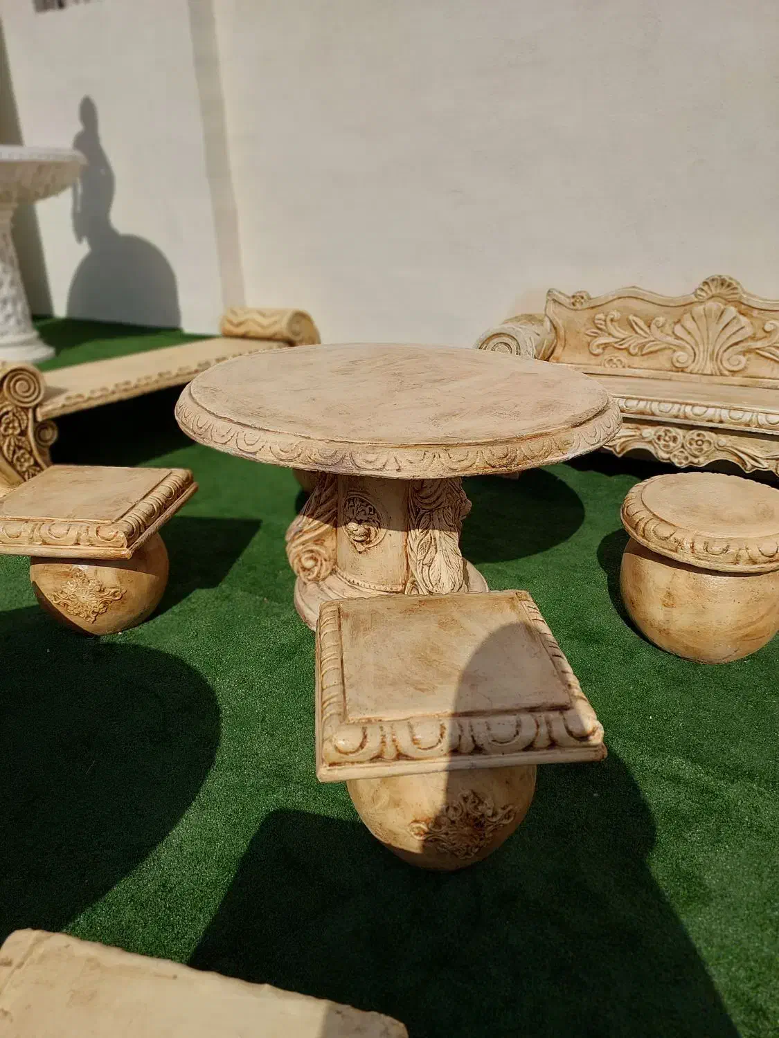 نیمکت و میز صندلی خوش نشین|میز و صندلی غذاخوری|سمنان, |دیوار