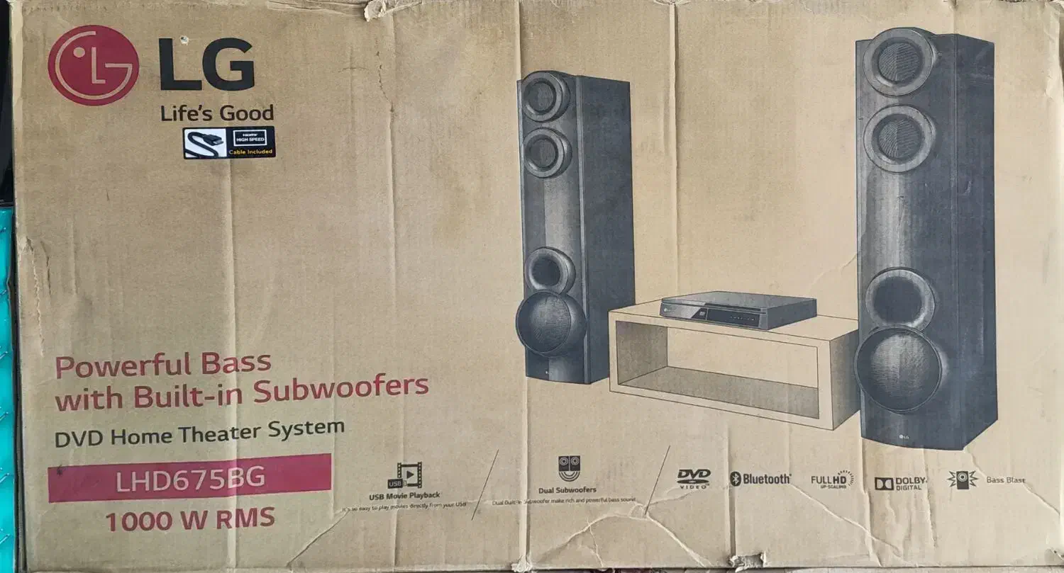 سیستم صوتی الجی|سیستم صوتی خانگی|خرمشهر, |دیوار