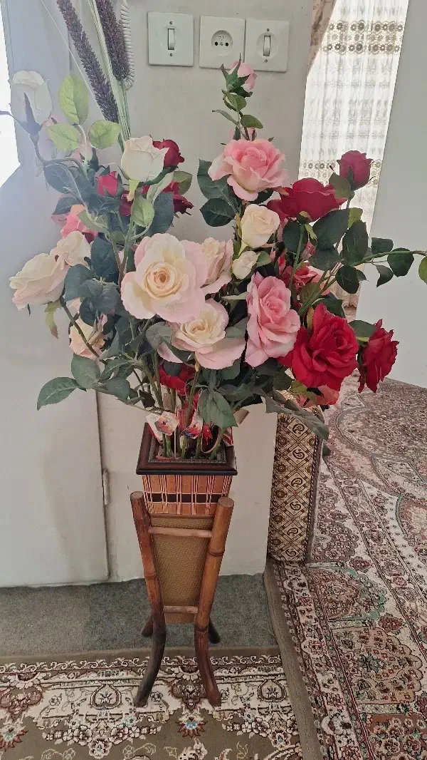 گل و گلدان|گل مصنوعی|همدان, |دیوار