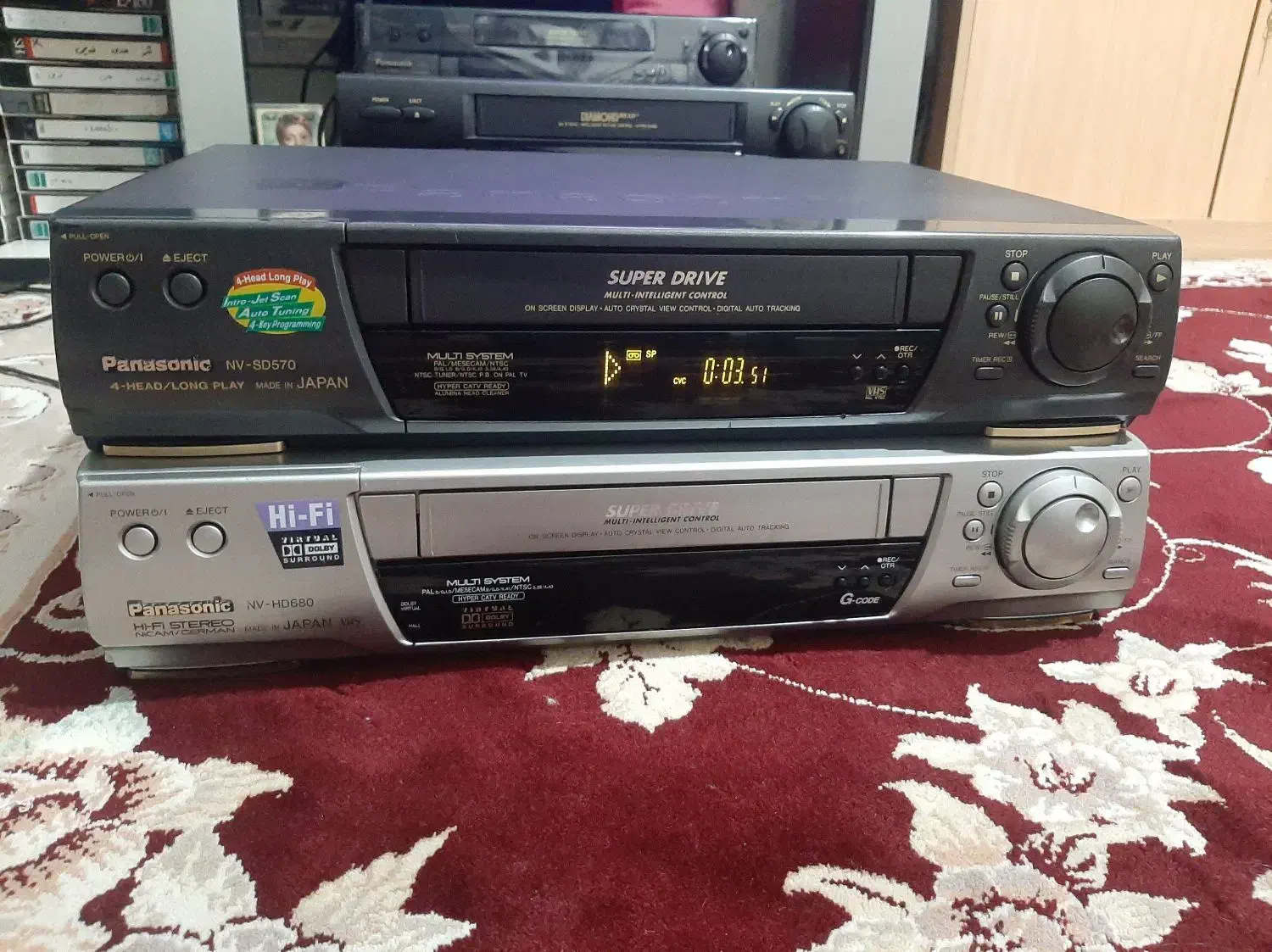 ویدئو پاناسونیک  HD680|پخش‌کننده DVD و ویدیو|کرمانشاه, |دیوار