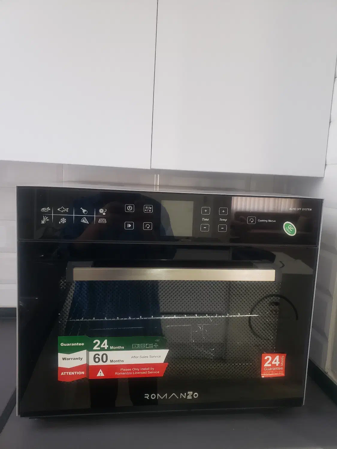 اون سولار نقره ای 1002S MIC-3003 رومانزو|اجاق گاز و لوازم برقی پخت‌وپز|تهران, شهرآرا|دیوار