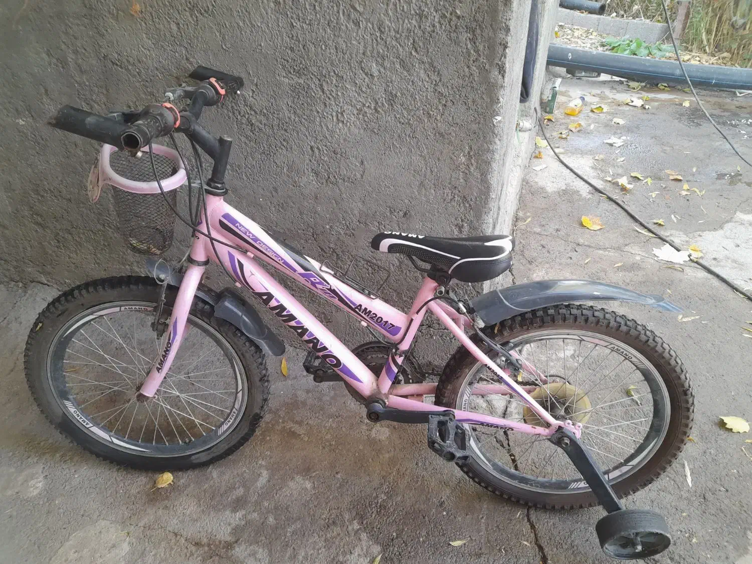 دوچرخه دخترانه|دوچرخه، اسکیت، اسکوتر|میانه, |دیوار