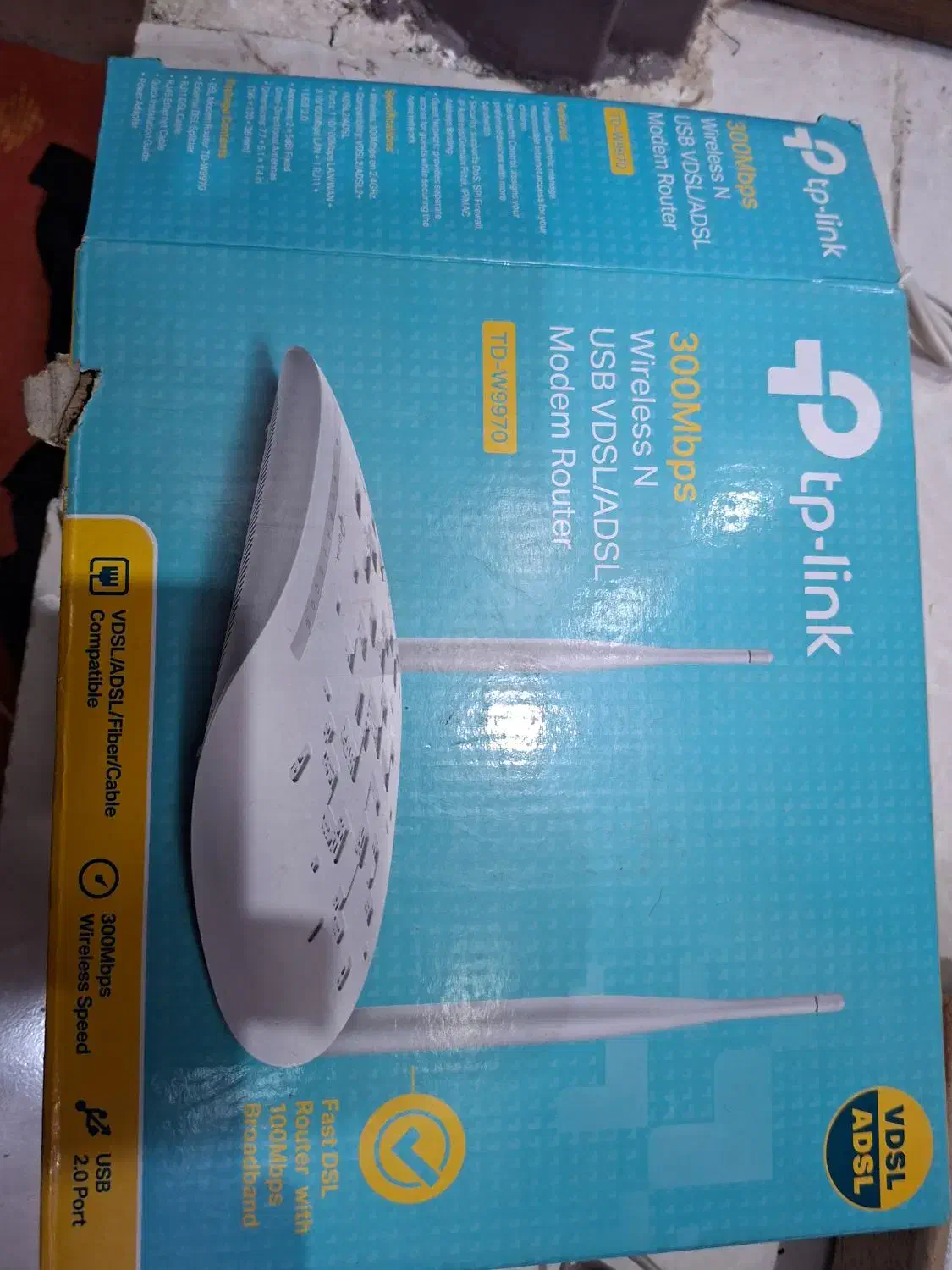 مودم w9970 TP-Link|مودم و تجهیزات شبکه|برخوار, |دیوار