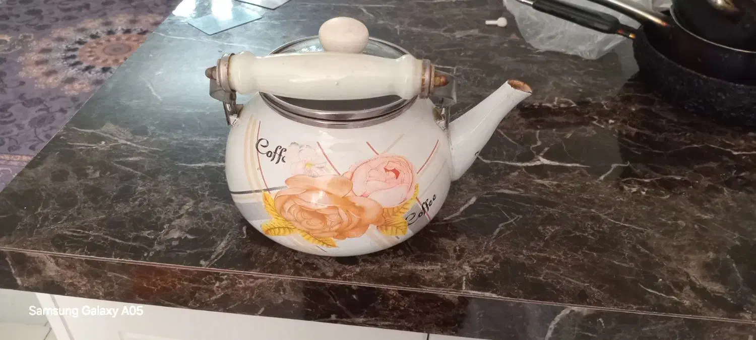 کتری و قوری و کتری تک وقابلمه سایل اشپزخونه فلاسک|قوری، کتری، قهوه‌ساز دستی|اندیشه, اندیشه فاز ۱|دیوار