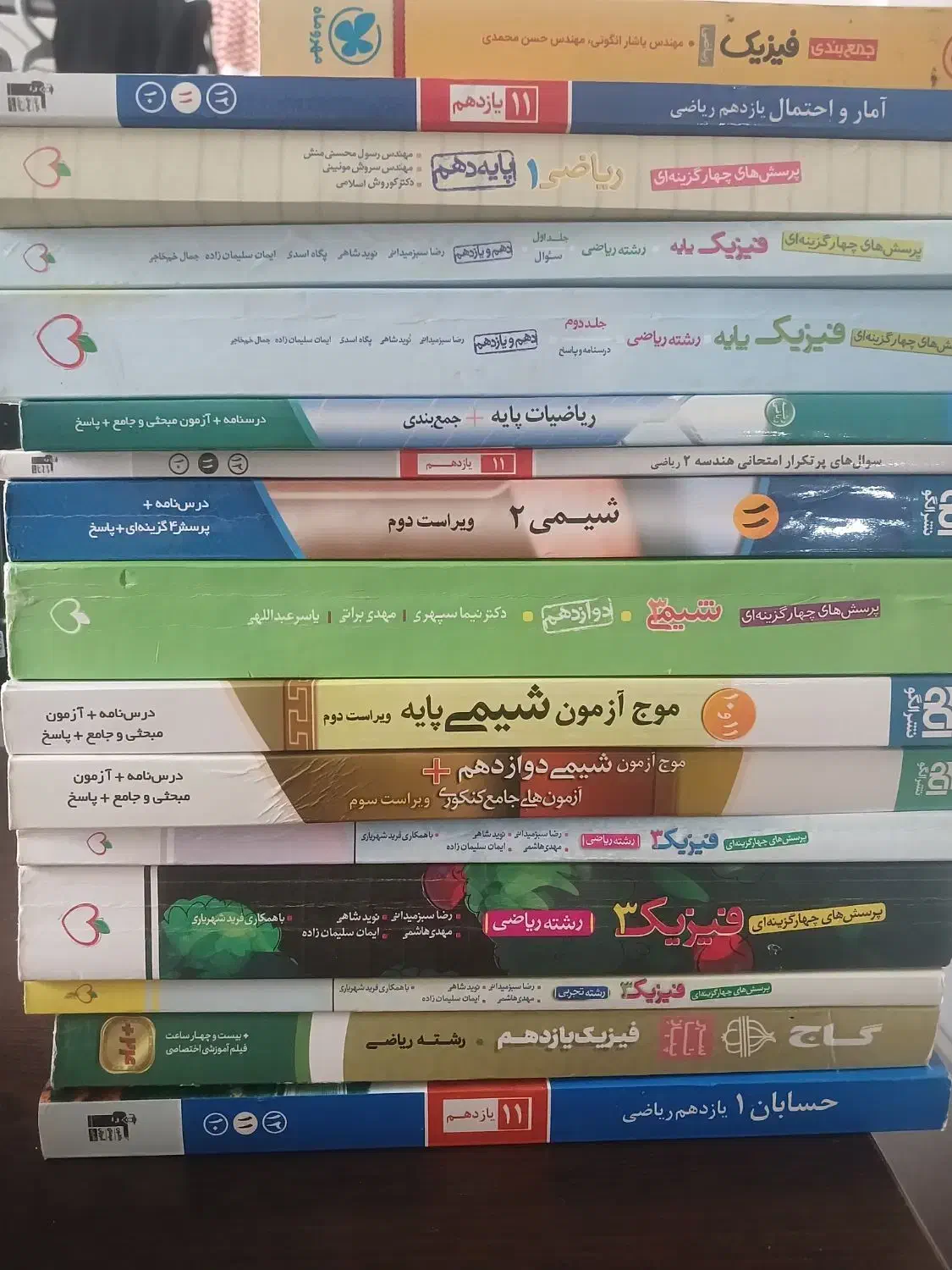 کتاب های تستی و کمک اموزشی دبیرستان|کتاب و مجله آموزشی|املش, |دیوار