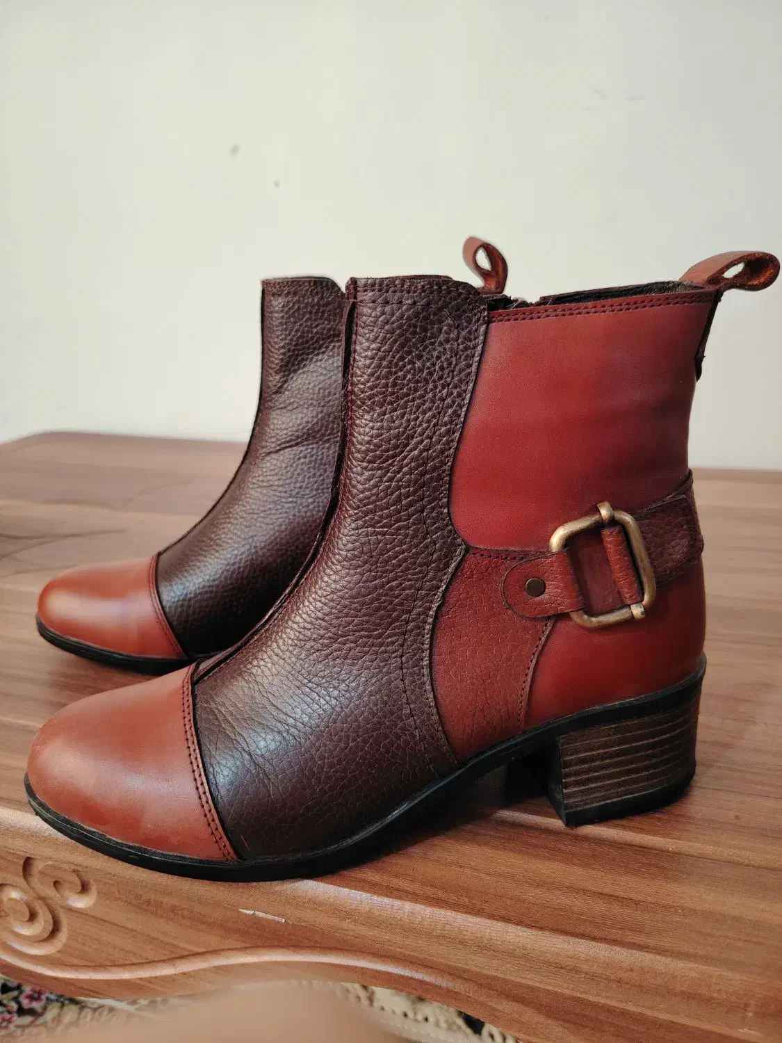 بوت سایز38  چرم مصنوعی|کیف، کفش، کمربند|کرمان, |دیوار