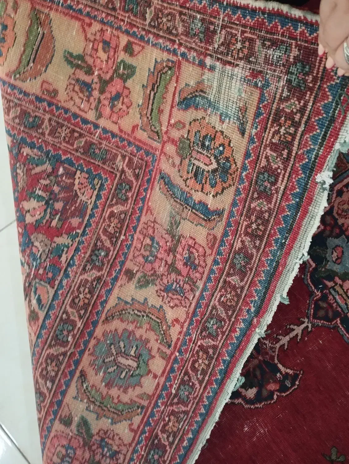 فرش دستباف|فرش|ری, امین آباد|دیوار