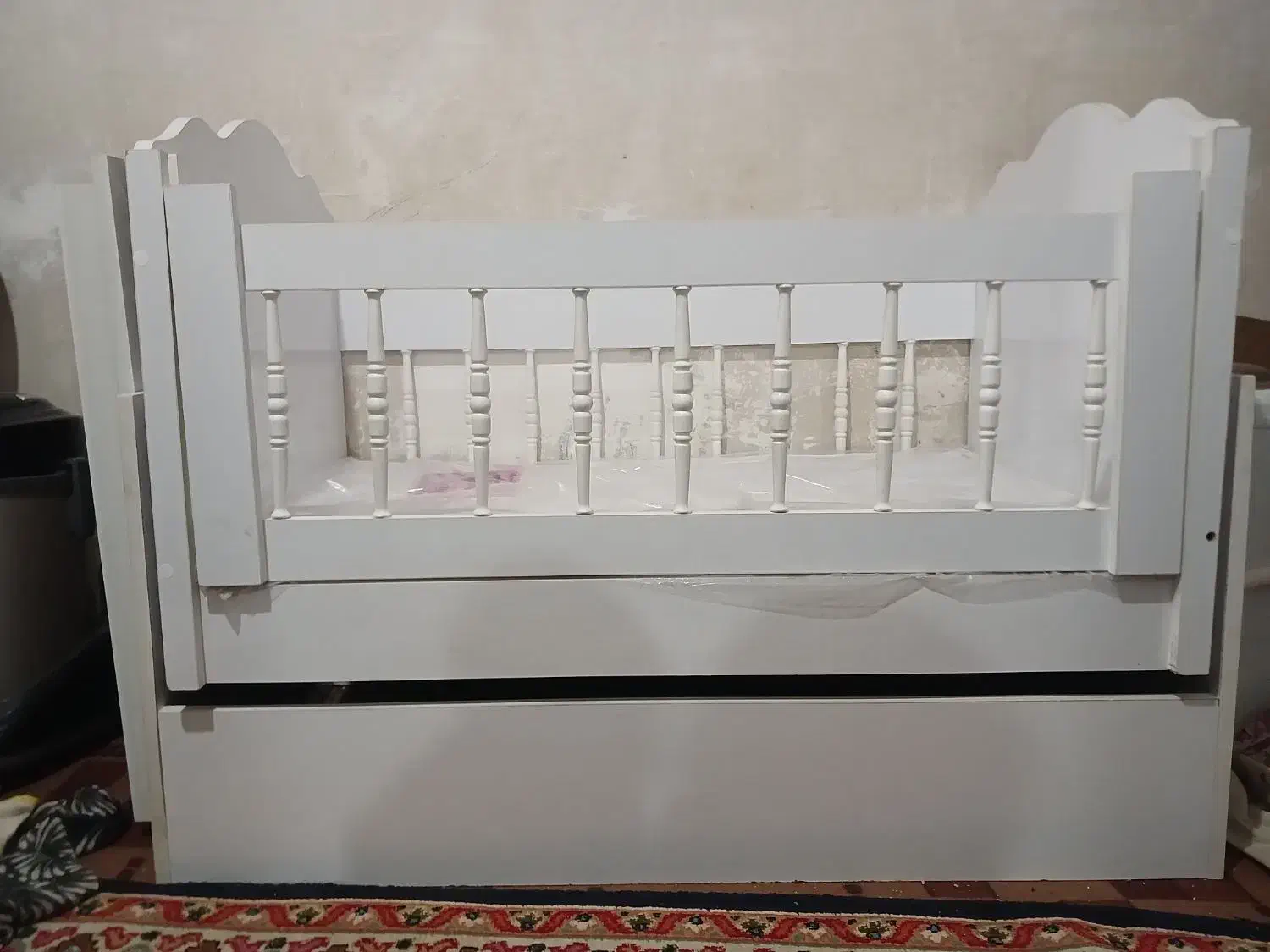 تخت گهواره ای نوزادتا سه سال|اسباب و اثاث بچه|مشهد, ثامن|دیوار