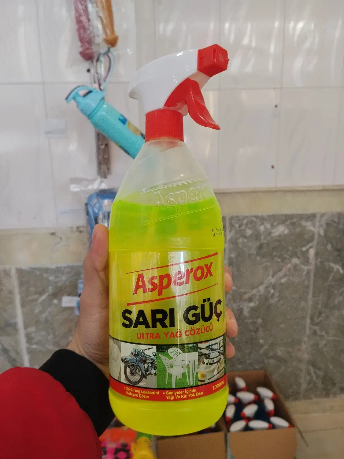 آسپروکس زرد اصل|مواد شوینده و دستمال کاغذی|مرند, |دیوار