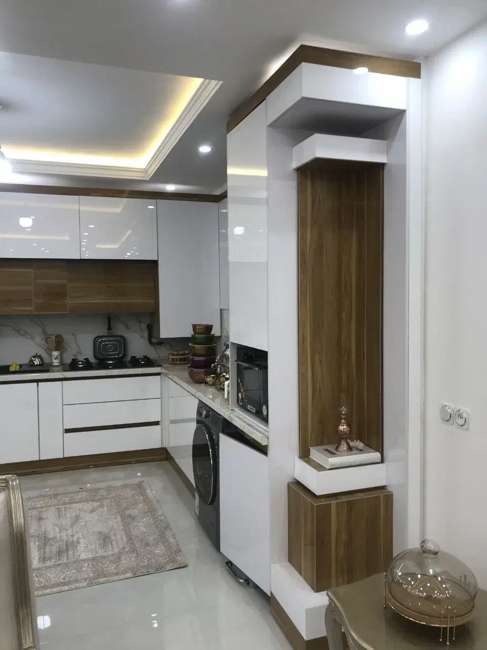 کابینت بیات ساخت ونصب کابینت وکمددیواری|جاکفشی، کمد، دراور|پرند, فاز ۵|دیوار