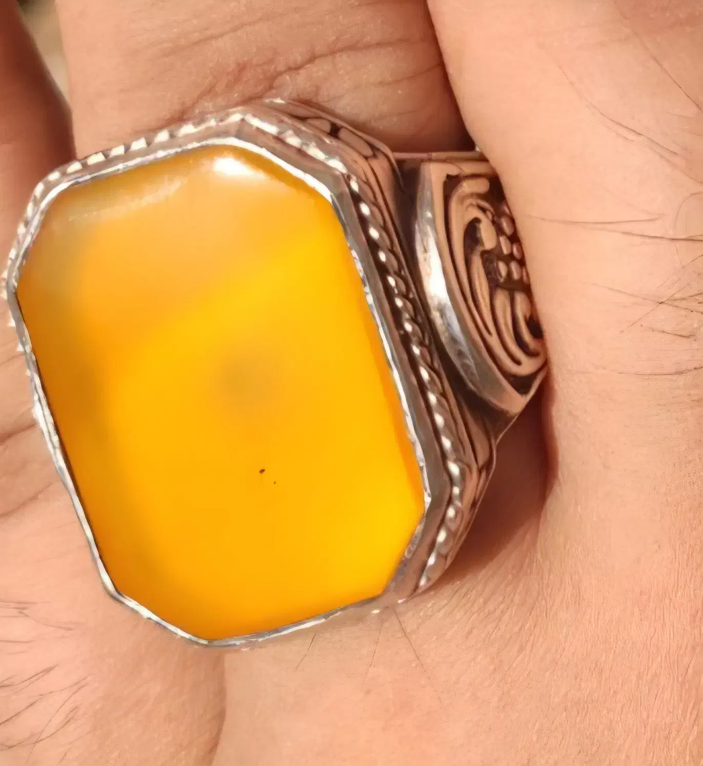 انگشتر عتیقه نایاب زجاجی یمن ۴۰گرم|جواهرات|تربت‌حیدریه, شهید بهشتی|دیوار