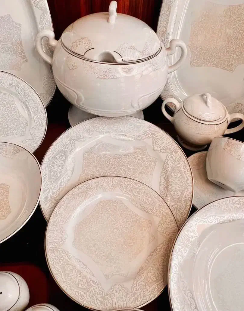 سرویس چینی مقصود  آکبند ۱۲ نفره ۸۳ پارچه|ظروف سرو و پذیرایی|ری, دولت‌آباد|دیوار