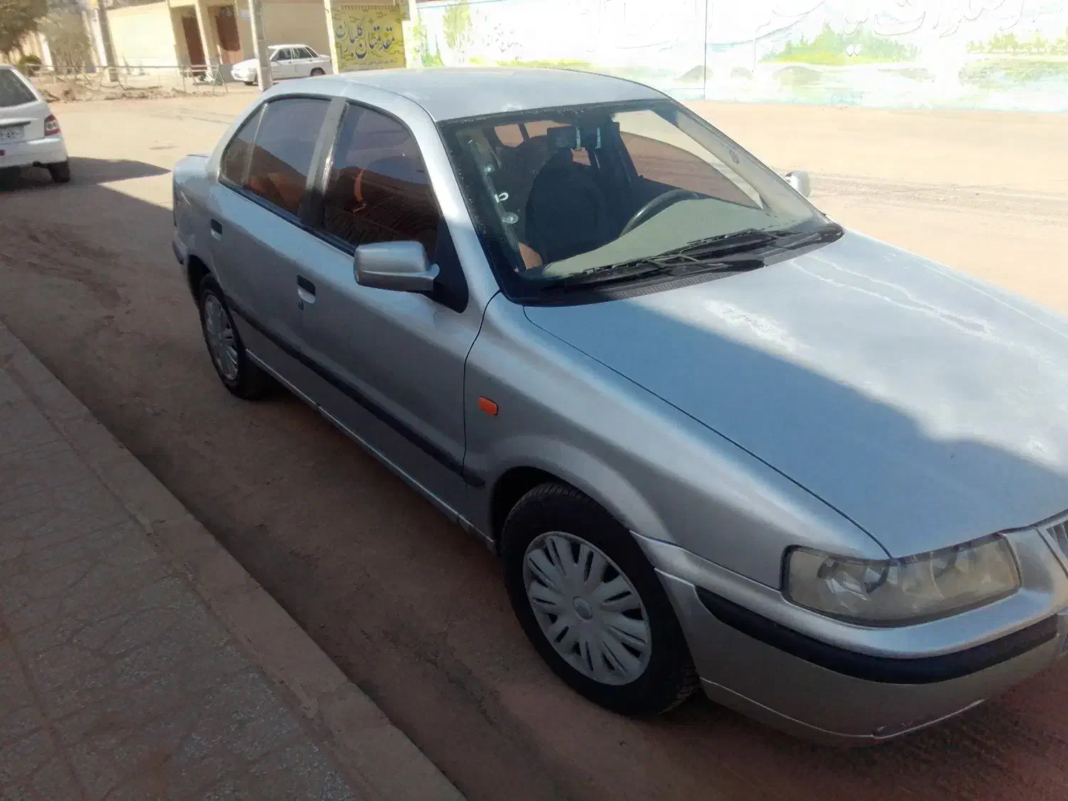 سمند نقره ای مدل ۸۵|خودرو سواری و وانت|حمیدیا, |دیوار