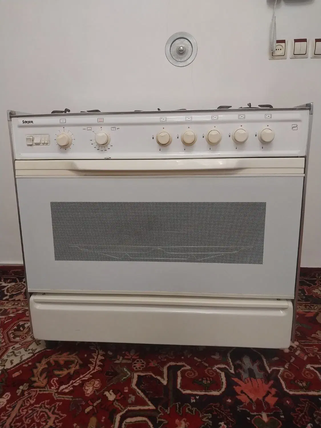 اجاق گاز سنجر فر دار درحد|اجاق گاز و لوازم برقی پختوپز|تبریز, |دیوار