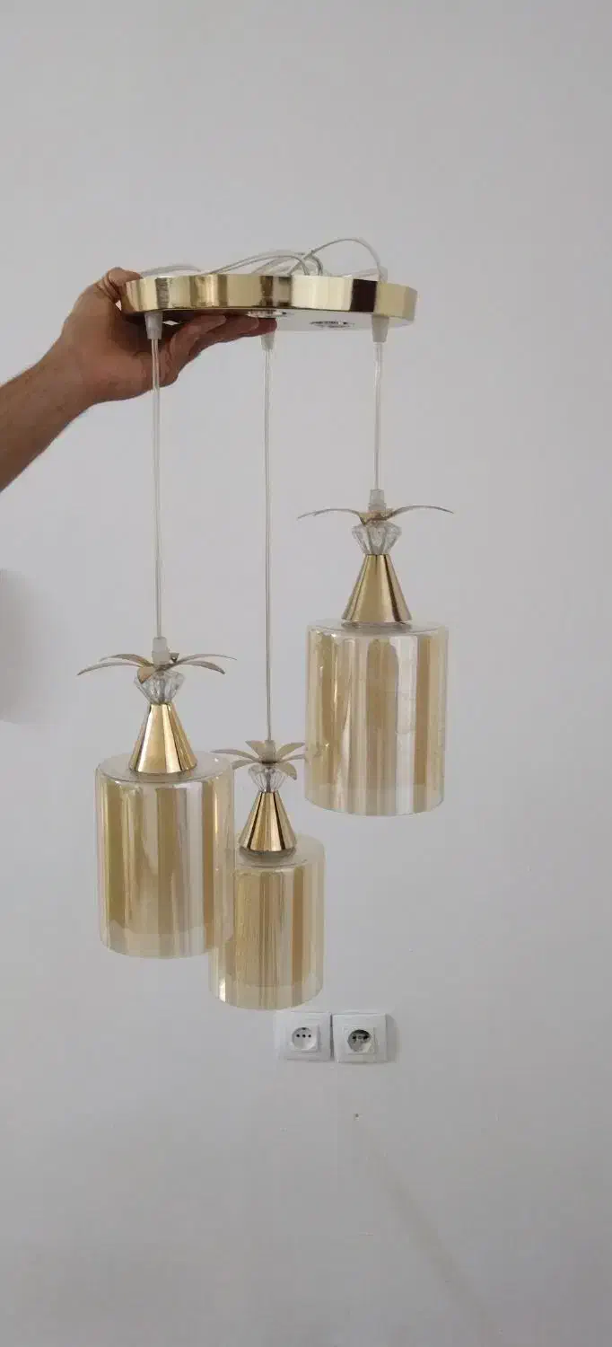 2عدد لوستر واسه پذیرایی وآشپزخونه|لوستر و چراغ آویز|مشهد, کوی دروی|دیوار