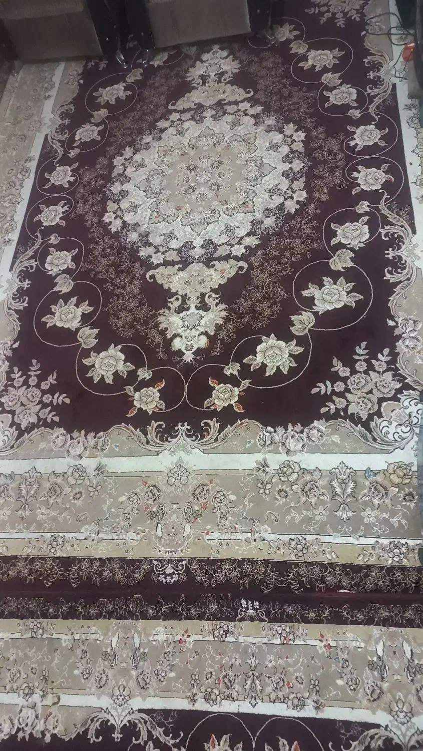 فرش دوعدد مفت هردو ست هم هستندیک۱۲متری ویک۶متری|فرش|کاشان, دانش|دیوار