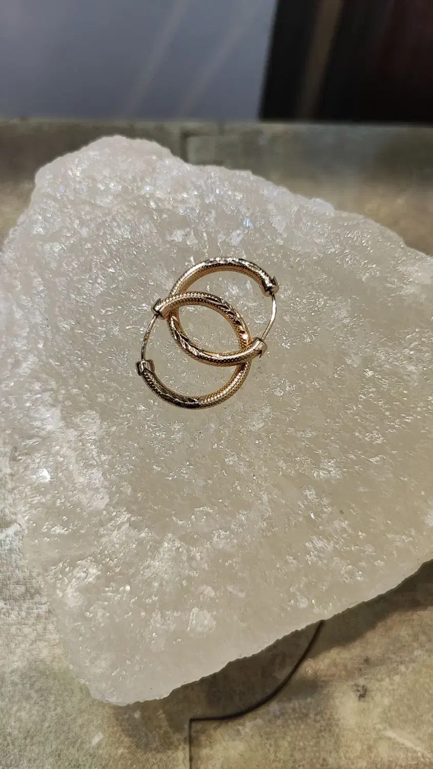 گوشواره های حلقه ای|جواهرات|کاشان, بازار کاشان|دیوار