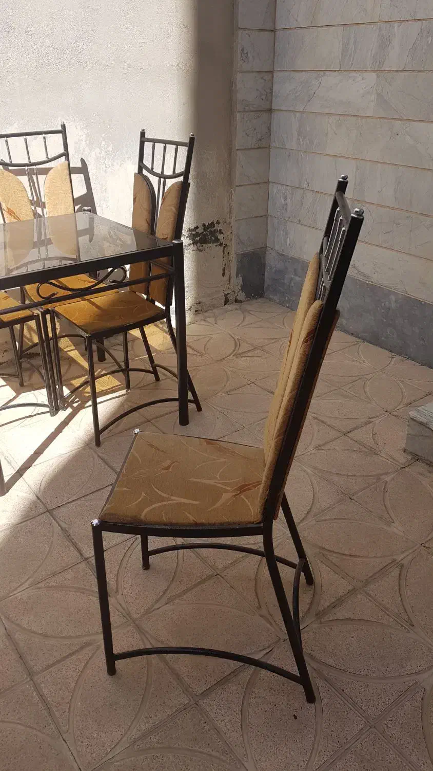 میز نهارخوری چهار نفری|میز و صندلی غذاخوری|اسلامشهر, شهرک مهدیه|دیوار