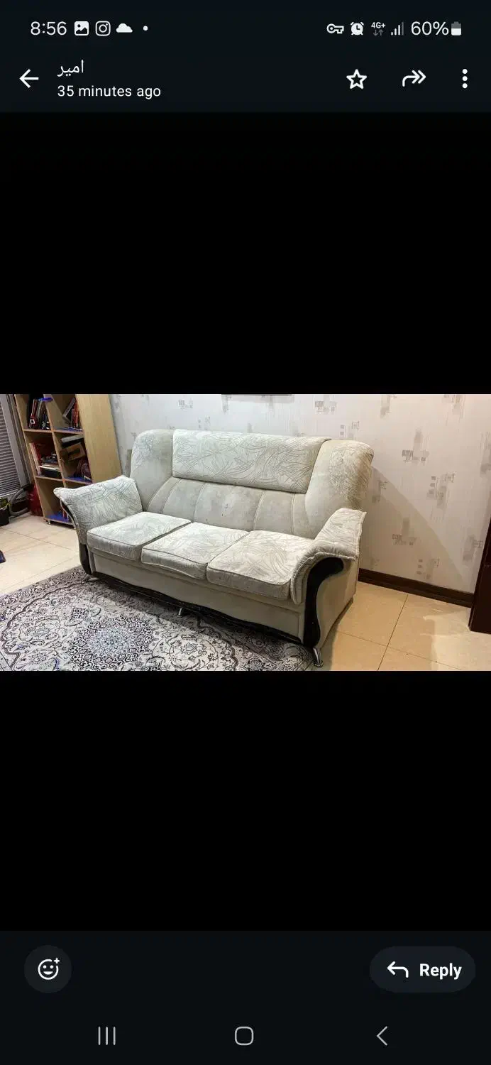 کاناپه ۳ نفره|مبلمان خانگی و میز عسلی|تهران, محمودیه|دیوار