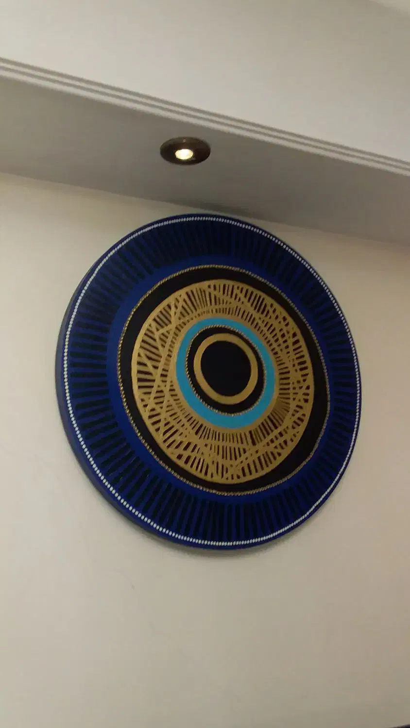 تابلو چشم نظر کار دست و نگین دار|تابلو، نقاشی، عکس|کرج, حسینآباد|دیوار