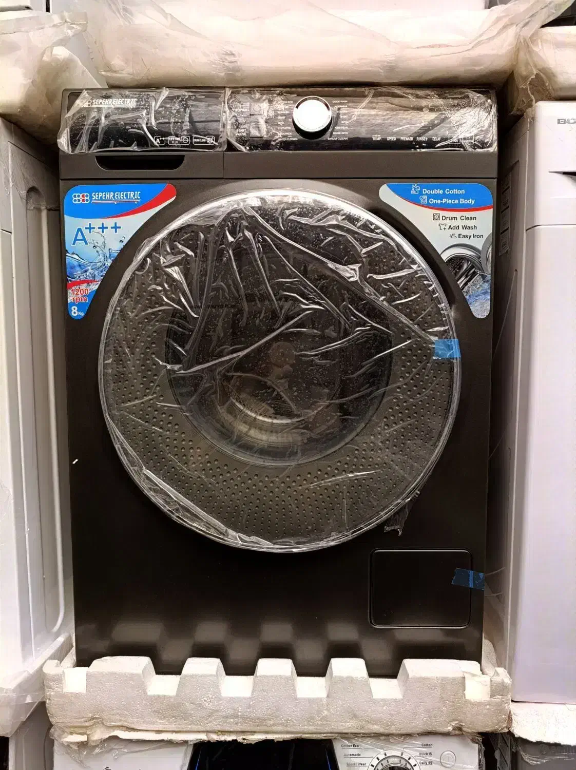 لباسشویی اتومات ۱۲۰۰دور موتور تسمه ای|ماشین لباسشویی و خشککن لباس|مشهد, طلاب|دیوار