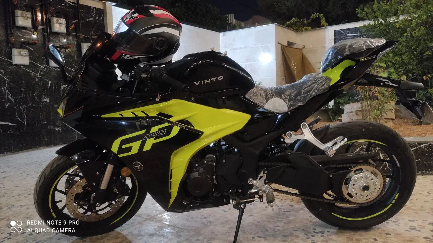 وینتو جی پی معاوضه با موتور بنلی نینجاcbr یا زمین|موتورسیکلت|شیراز, جانبازان|دیوار