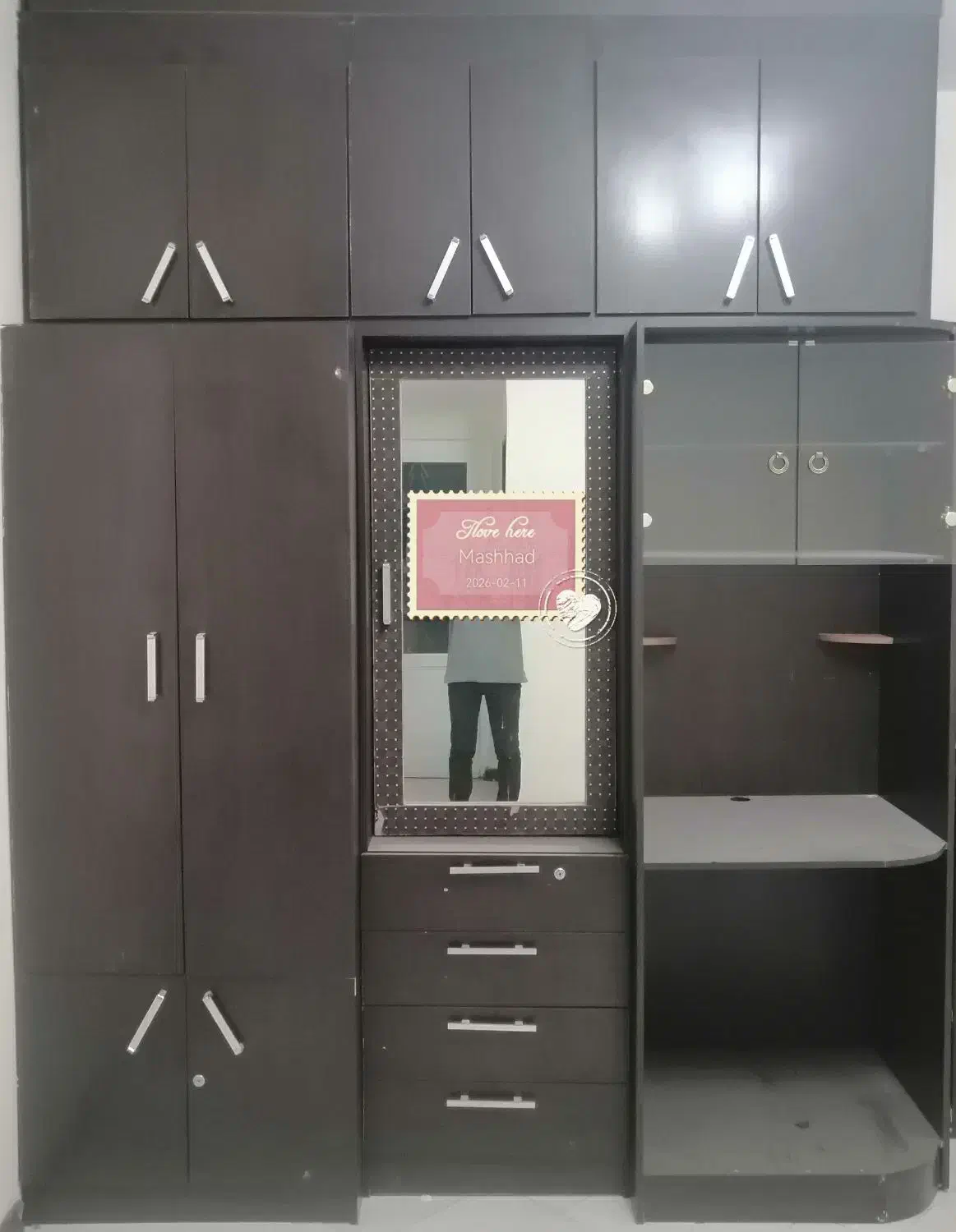 کمد چند منظوره|جاکفشی، کمد، دراور|گلبهار, شهر جدید گلبهار|دیوار