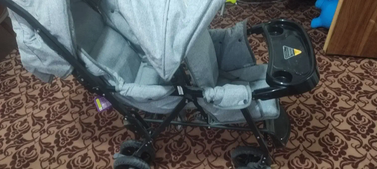 کالسکه دوقلویی نو|کالسکه و لوازم جانبی|بروجرد, |دیوار