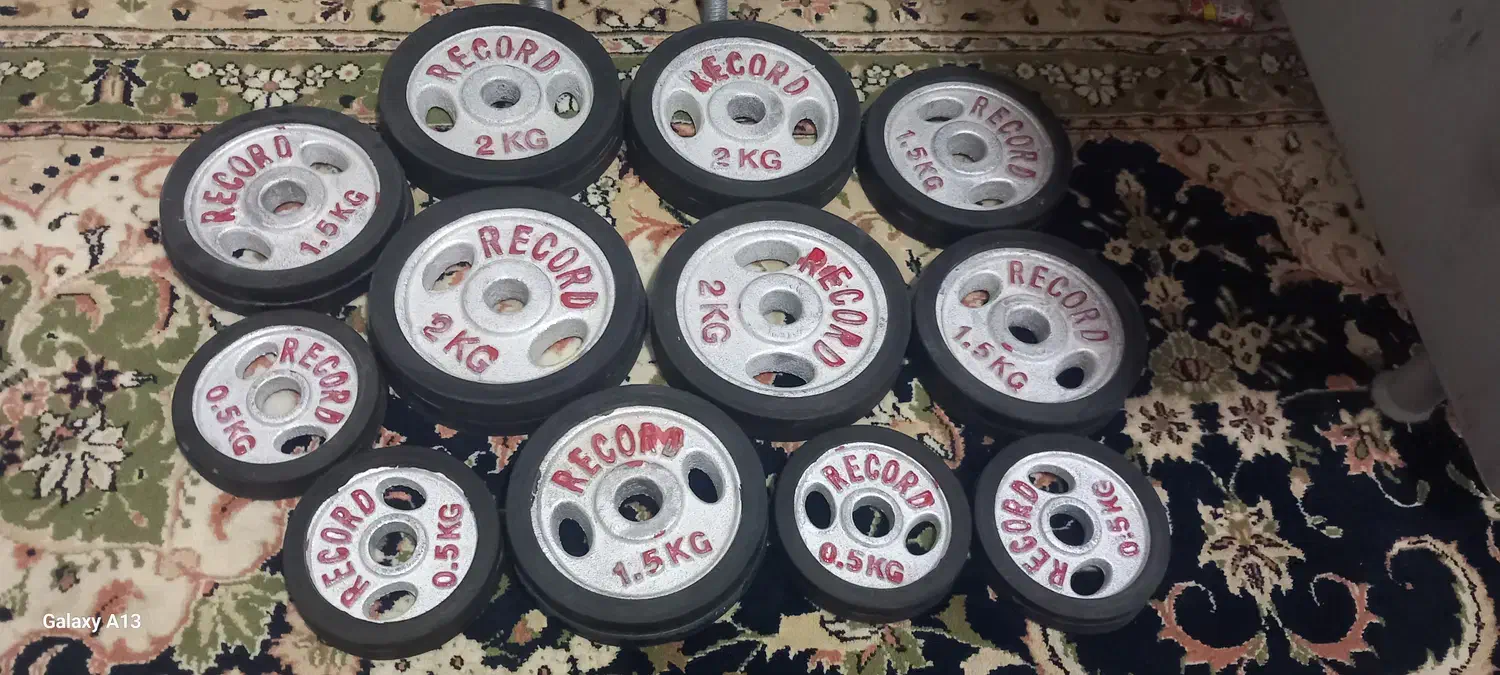 دمبل ورزشی در حد نو|تجهیزات ورزشی|سیب و سوران, |دیوار