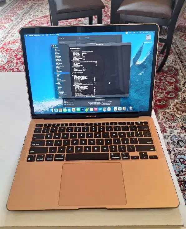 macbook air m1 رزگلد|رایانه همراه|تهران, مجیدیه|دیوار