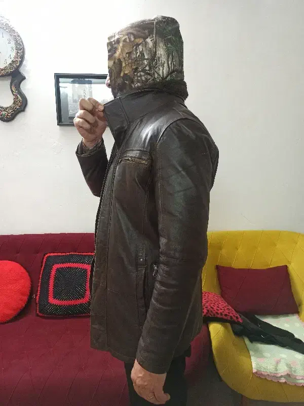 کاپشن چرم خارجی|لباس|مشهد, سرافرازان|دیوار