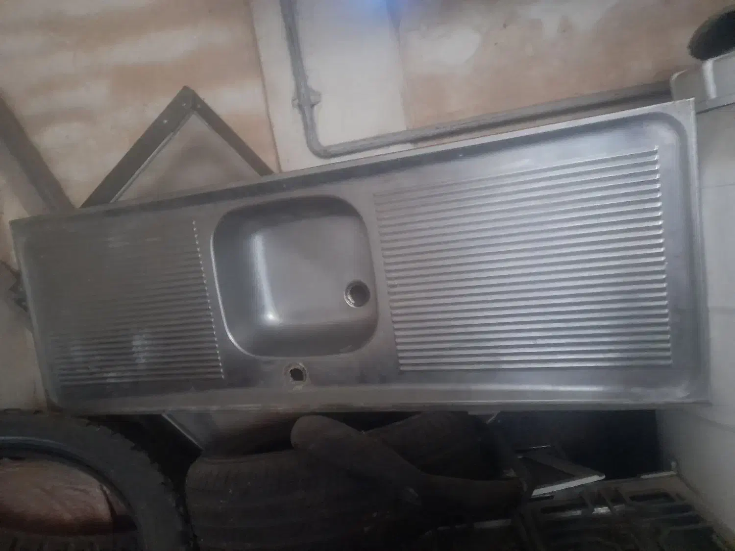 سینک ظرفشویی|آب‌چکان و نظم‌دهنده ظروف|قائم‌شهر, |دیوار