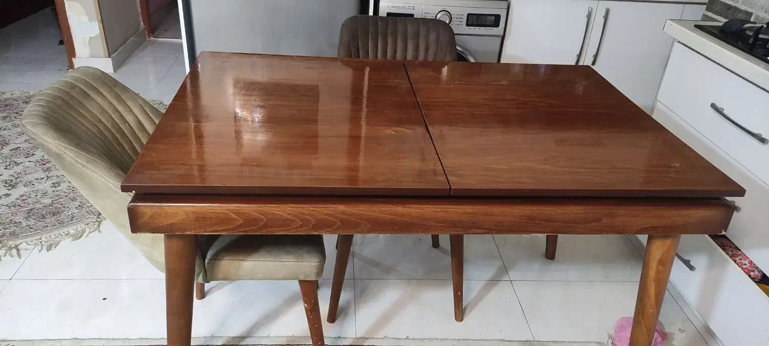 میز ناهار خوری فروش فوری|میز و صندلی غذاخوری|گرگان, |دیوار