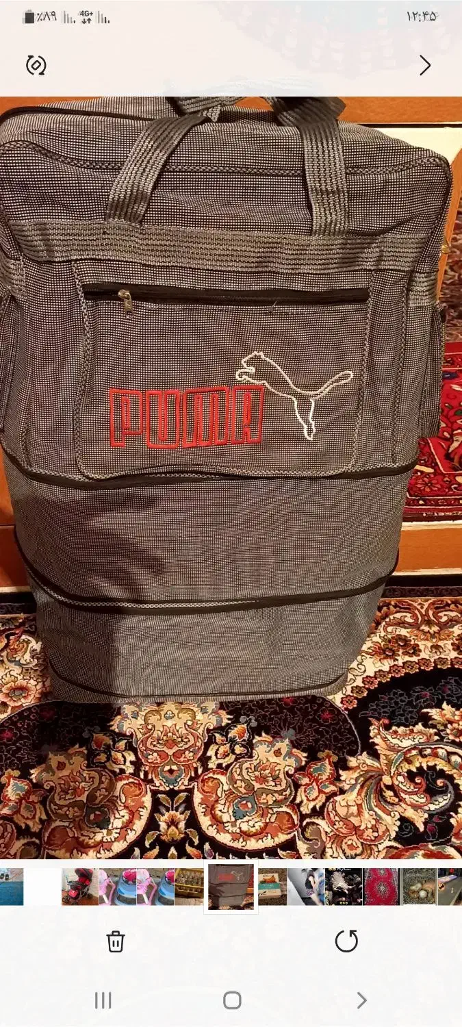 کیف مسافرتی جنس خوب لازمش ندارم|کیف، کفش، کمربند|مرودشت, کوشک|دیوار