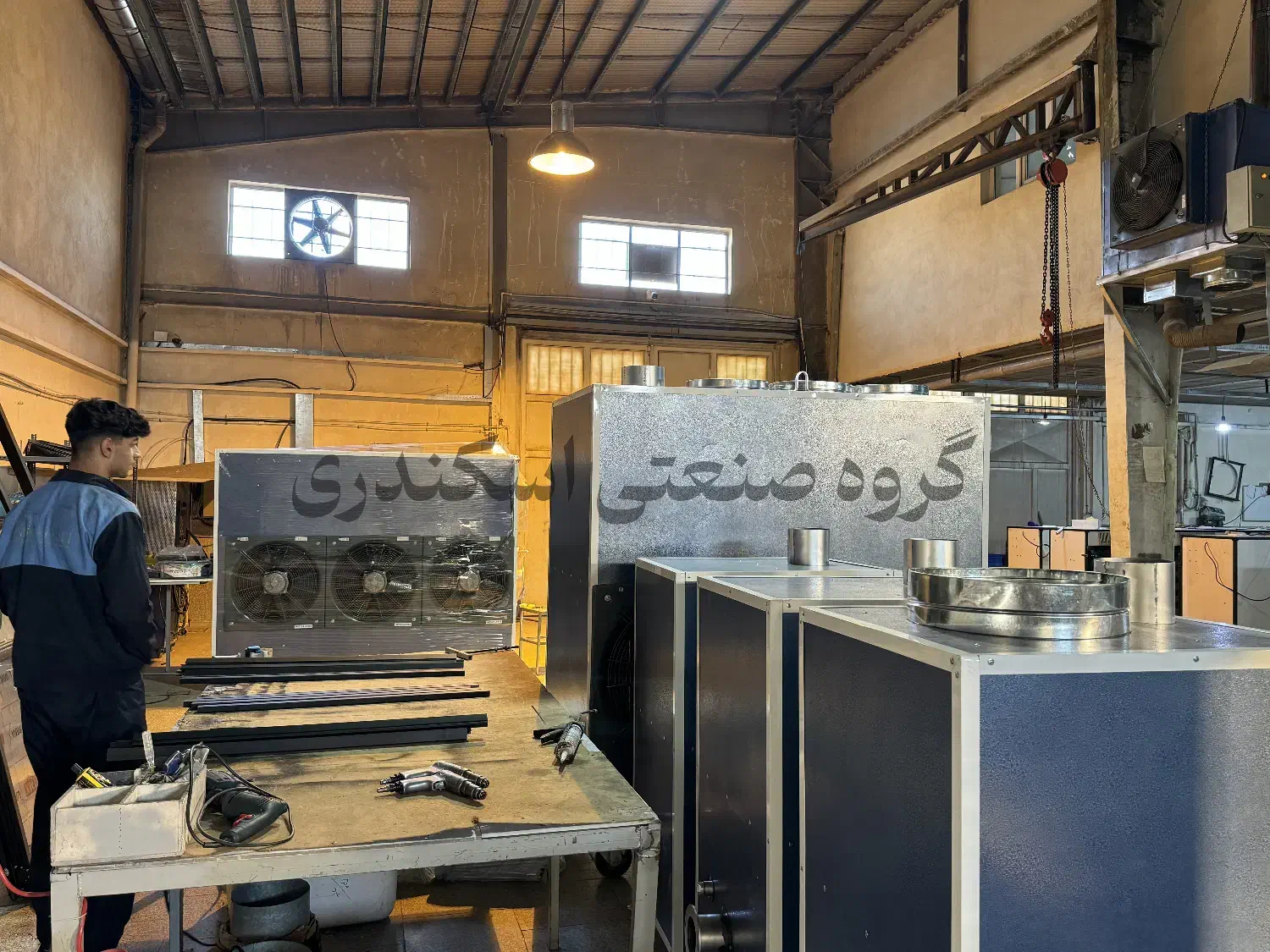 هیتر گلخانه بخاری گلخانه سالن صنعتی گازی برقی|ماشین‌آلات صنعتی|اصفهان, فجر|دیوار