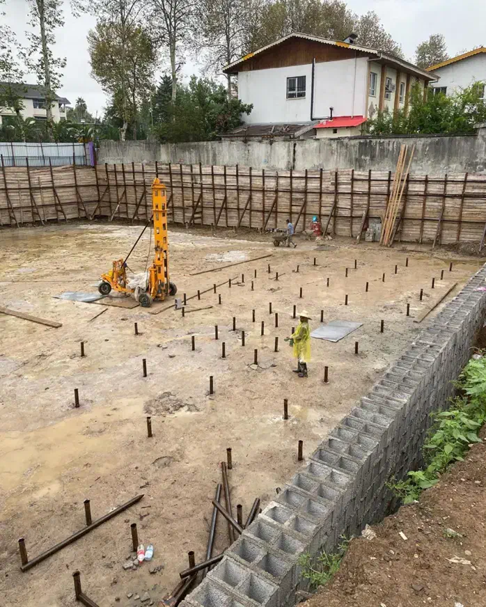 طراحی اجرا میکروپایل و سازه نگهبان|خدمات پیشه و مهارت|چالوس, |دیوار