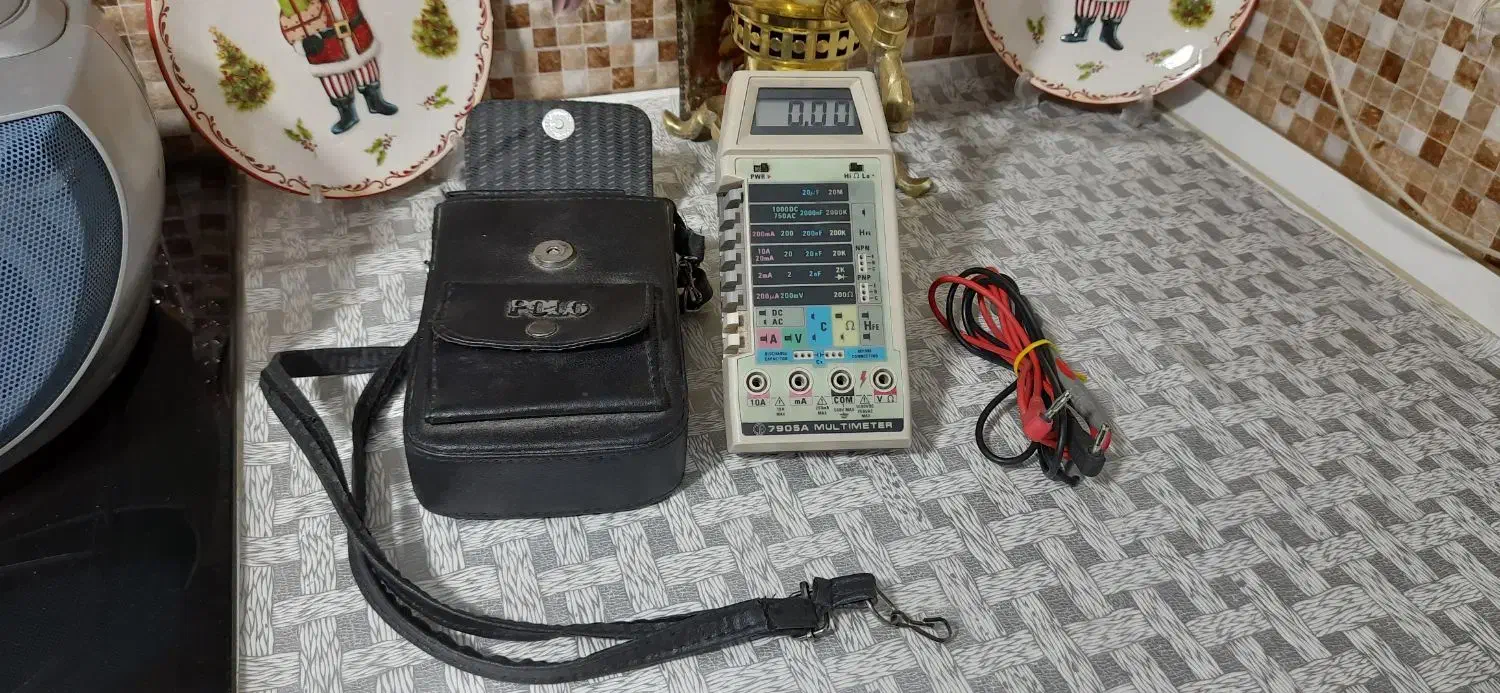 مولتی متر قدیمی دیجیتال آنتیک و کلکسیونی|کلکسیون اشیاء عتیقه|مشکیندشت, |دیوار